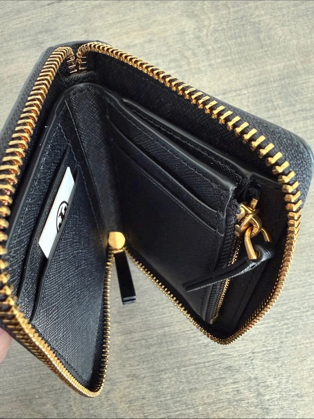 Tory Burch Emerson medium wallet Saffiano Leather